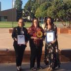 Golden Gear Awardees representing Ventura College Child Development.
